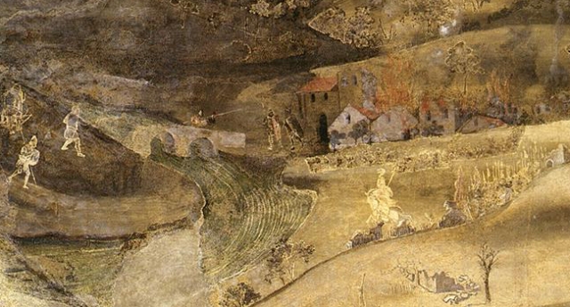 Detail, Lorenzetti Allegory of Good and Bad Government